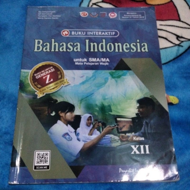 

Buku PR Bahasa Indonesia Intan Pariwara GEN Z Kelas 12 SMA