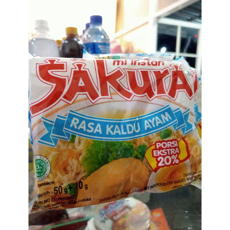 

Mie sakura rasa kaldu ayam