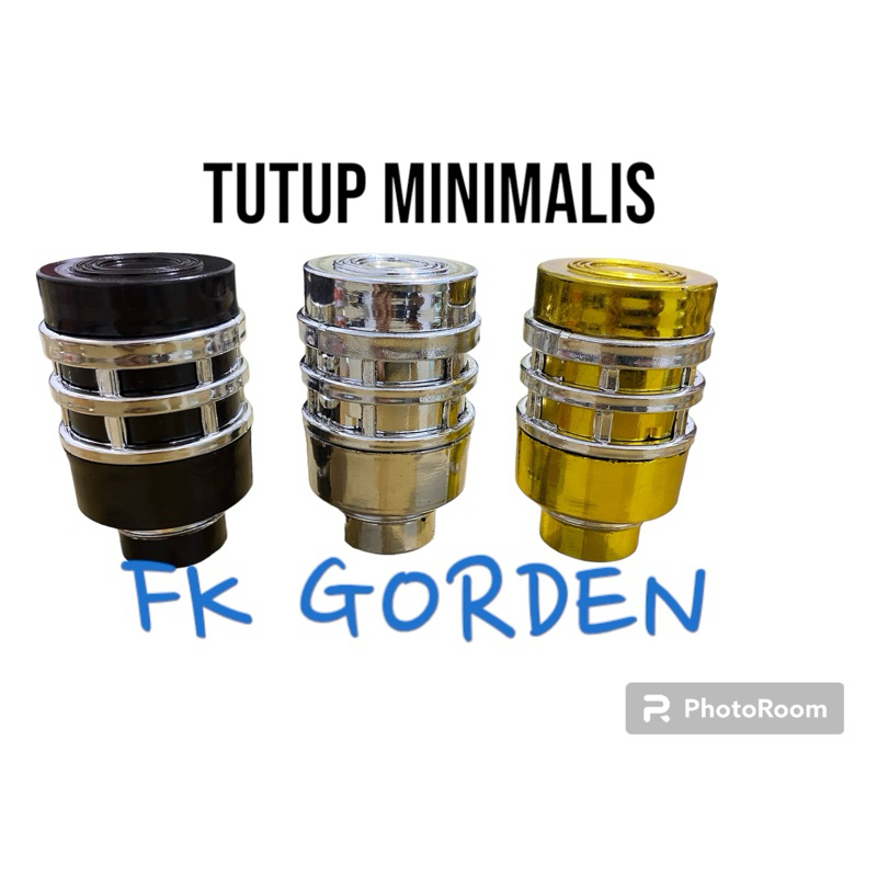 Tutup besi gorden/tutup gorden model minimalis