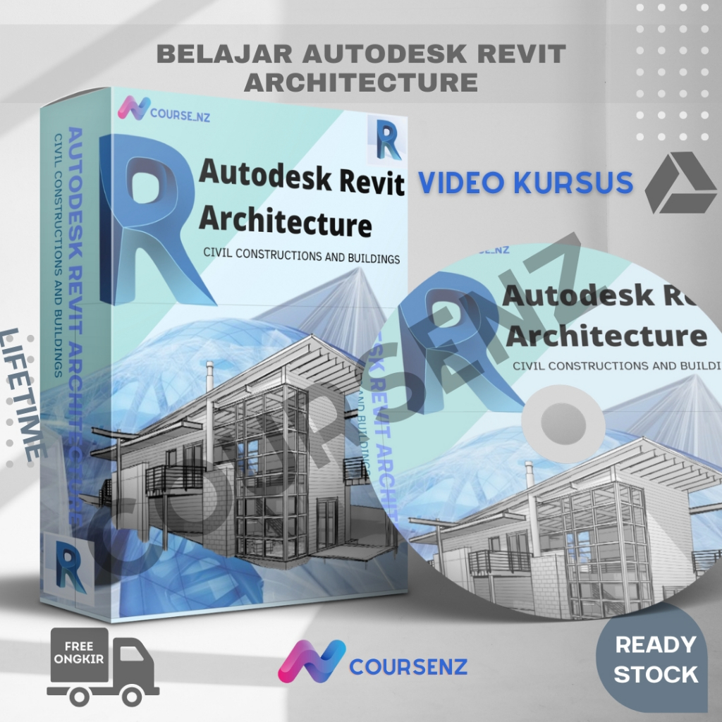 Tutorial Lengkap Autodesk Revit Architecture - Belajar Autodesk Revit Architecture (Video Kursus) (V