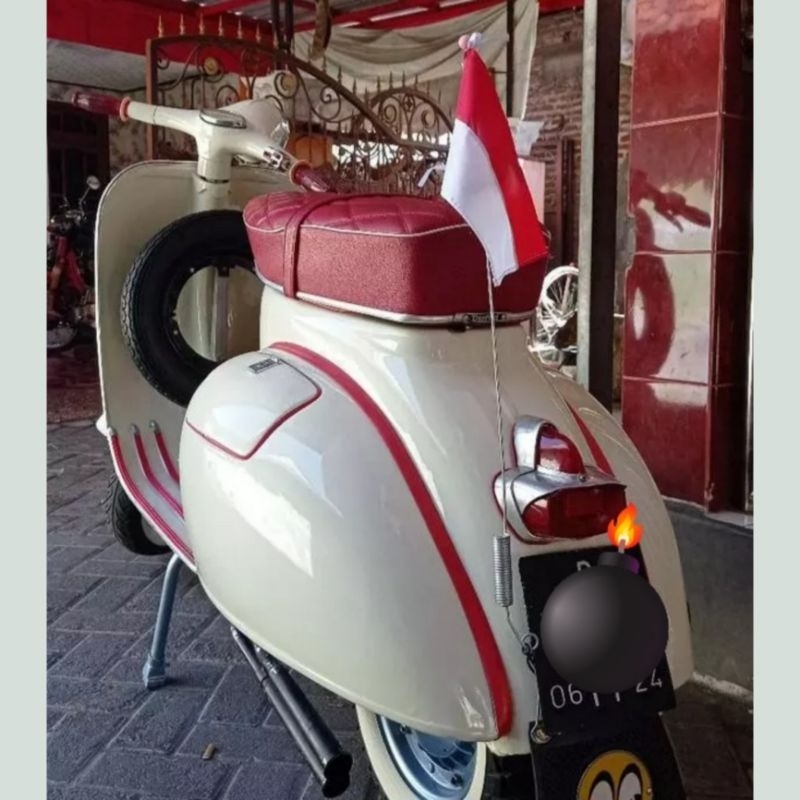 Tiang Bendera Antenna Vespa Super Sprint Vbb Excel dll