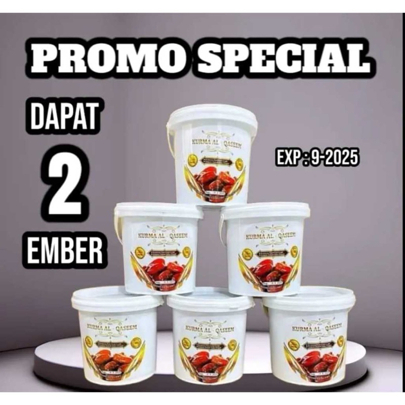 

PROMO 2 EMBER KURMA AL-QASEEM EMBER