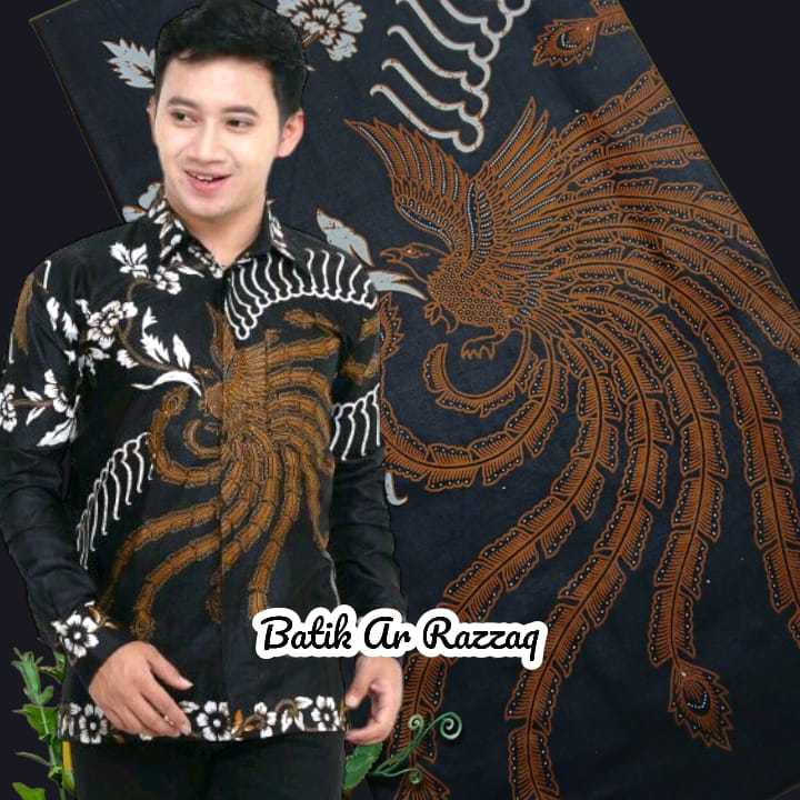 Kain batik printing motif burung merak kain batik meteran kain batik katun halus kain batik terlaris