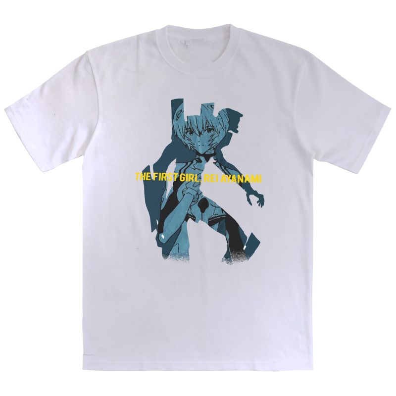 Evangelion - the first girl Rei ayanami kaos anime
