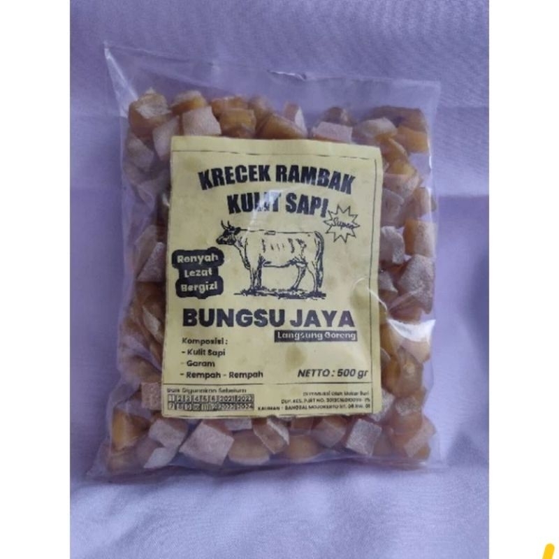 

kerupuk rambak kulit sapi 500g kotak