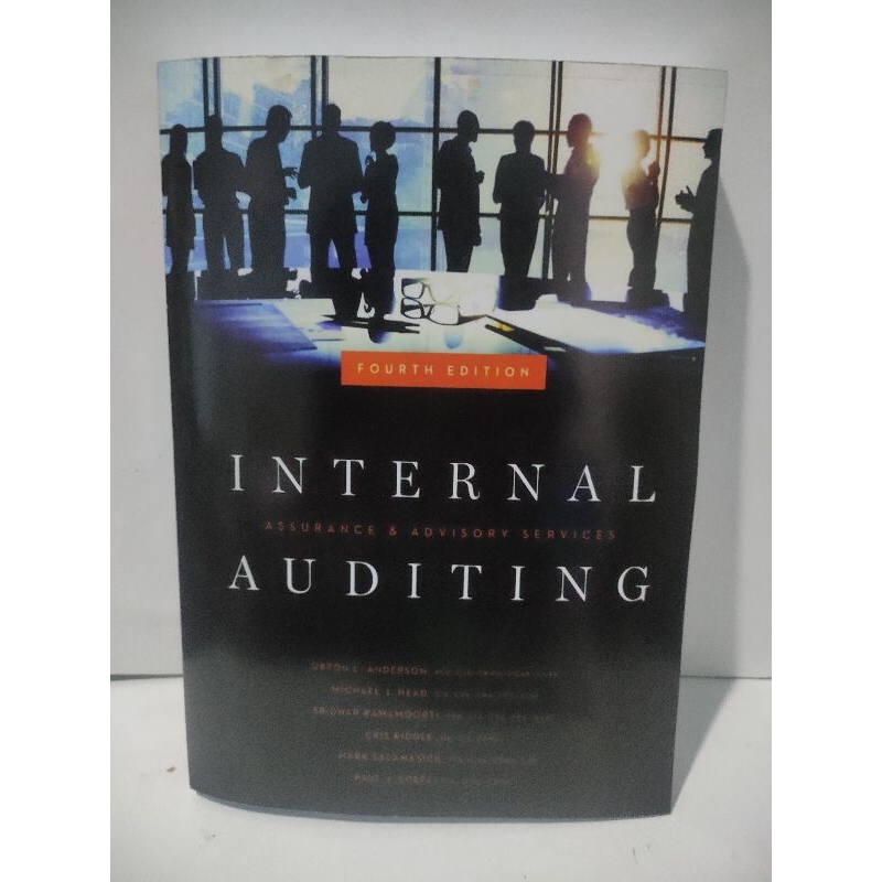 Internal Auditing Fourth Edition By Urton L. Anderson