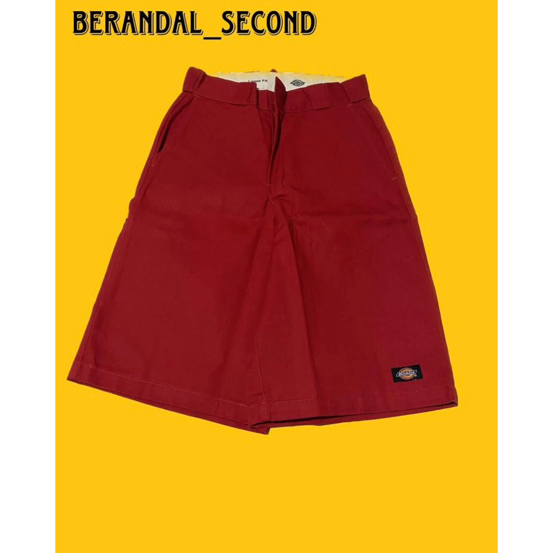 short pants Dickies cellpocket size28 merah