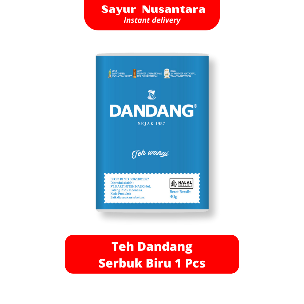 

Teh Dandang Serbuk Biru 1 Pcs - Sayur Nusantara