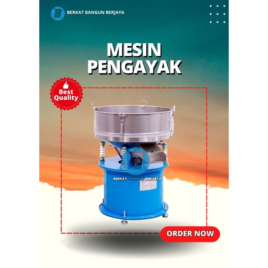 Electric Vibro Sparator - Mesin Ayakan Tepung - Mesin Pengayak Tepung