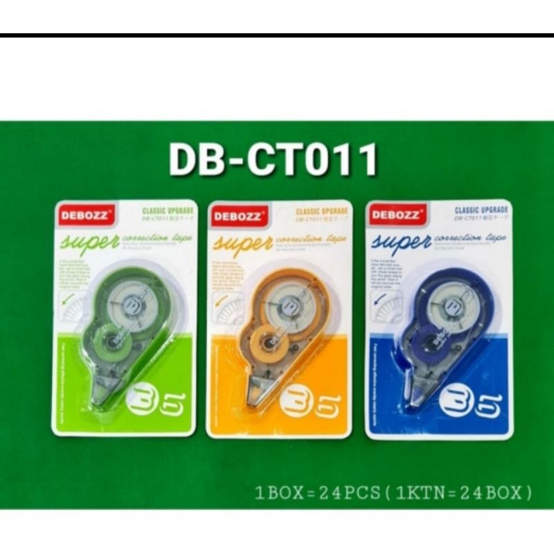 

Tip-Ex Kertas Debozz DB-CT011 / Debozz Correction Tape DB-CT011