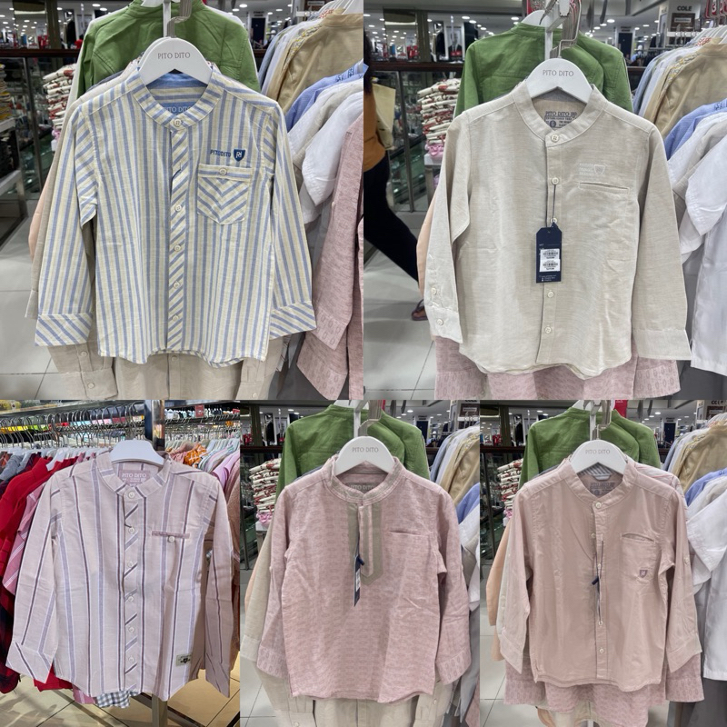 PITO DITO - SALE Kemeja Koko Anak Laki-Laki (3-4 tahun)