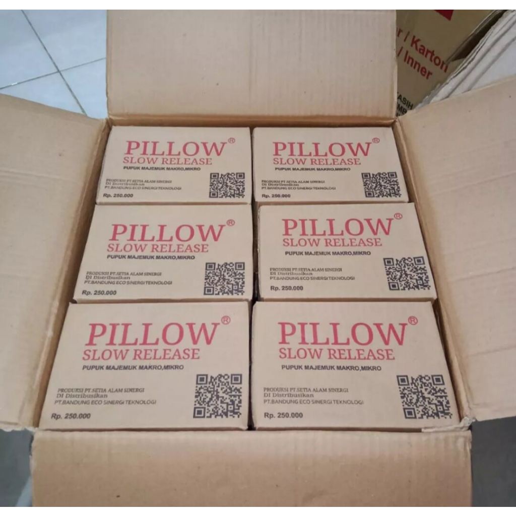 Pupuk pillow slow release / pupuk majemuk mikro makro / pupuk sawit pillow 1 KARTON 12 BOX original