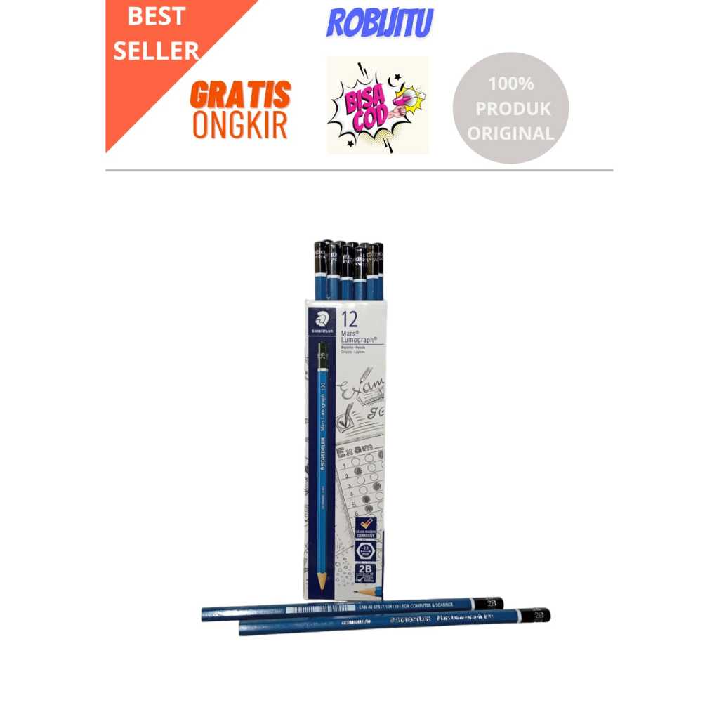 

Pensil 2B Staedtler Isi 12 Batang Harga Grosir