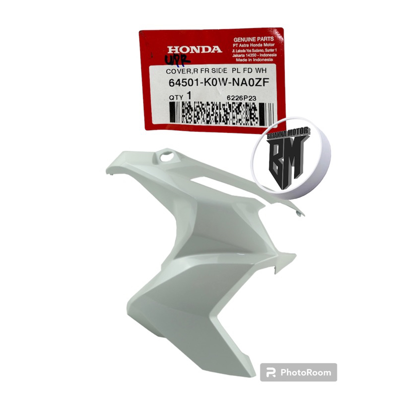 COVER SAYAP KANAN PUTIH ADV 160 64501 K0W NA0ZF