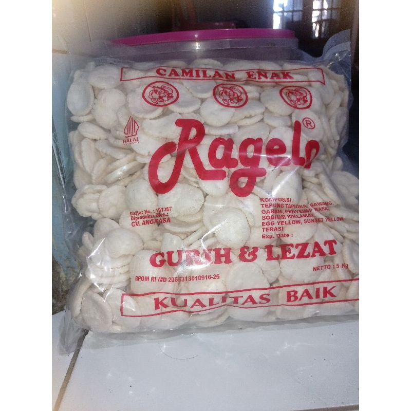 

Krupuk Udang Ragelo 500gr