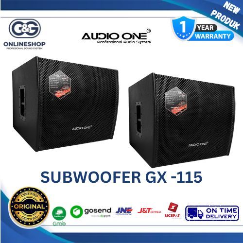 Subwoofer Passive Audio One GX 115|Speaker Subwoofer Pasif 15 inch|Subwoofer murah|G&amp;G DM