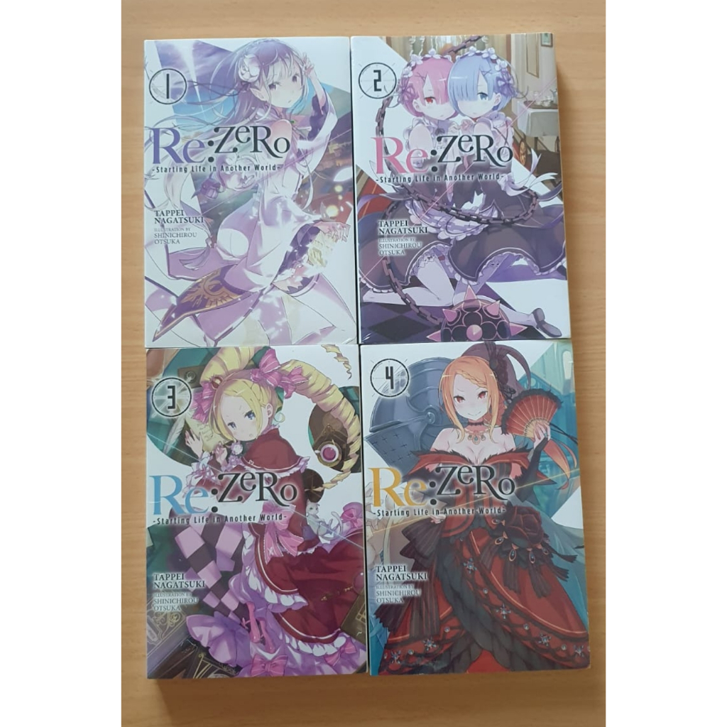 [Light Novel] Re: Zero -Starting Life in Another World 1-4