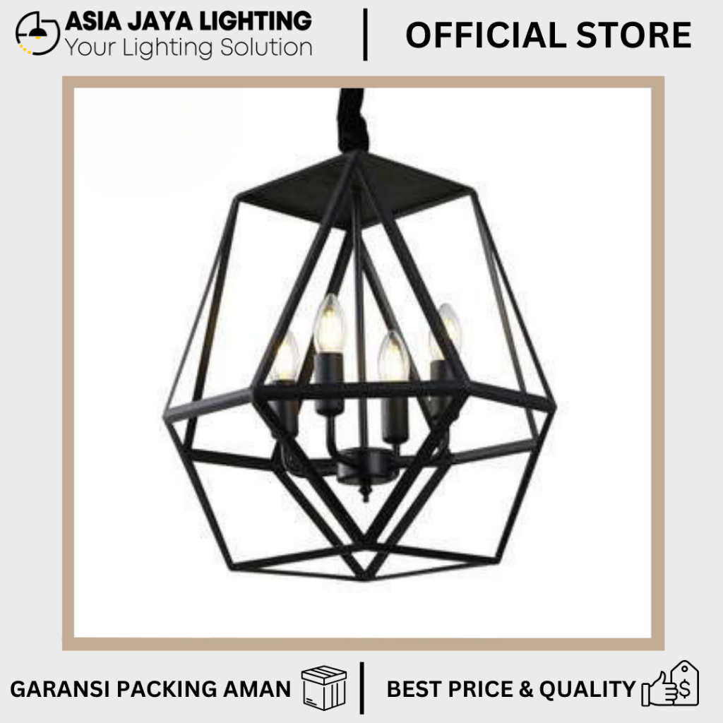 LAMPU GANTUNG MINIMALIS / LAMPU GANTUNG CAFE / HANGING LAMP MINIMALIS / LAMPU GANTUNG DEKORASI / LAM