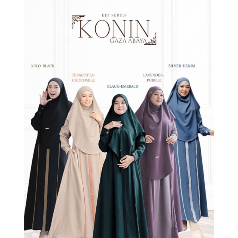 GAZA ABAYA KONIN SERIES ORIGINAL WNJ