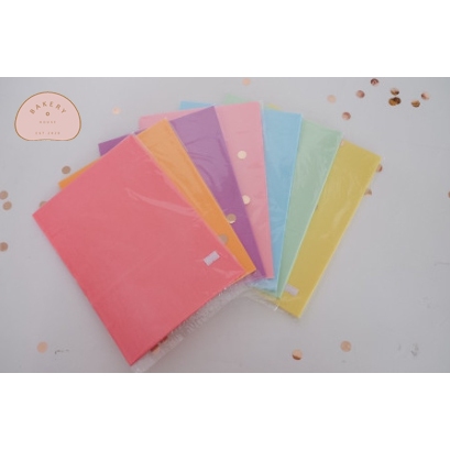 

NEW// Waffer Paper - colored / Kertas Wafer Mix Warna 1 Pak isi 10pcs