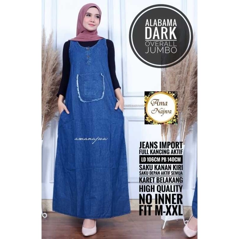 OVERALL JEANS WANITA/ Overall Jumpsuit Wanita Jeans