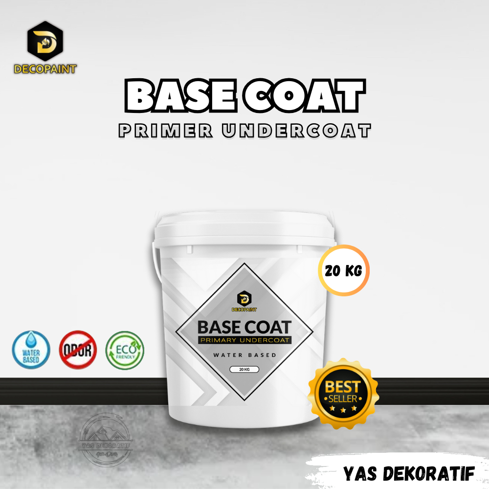 Cat Dasar Tembok - Putih | Base Coat Primary Under Coat - 20Kg | Sealer Cat | Anti Retak | Anti Peca