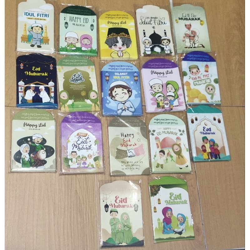 

amplop lebaran kekinian(isi 10)