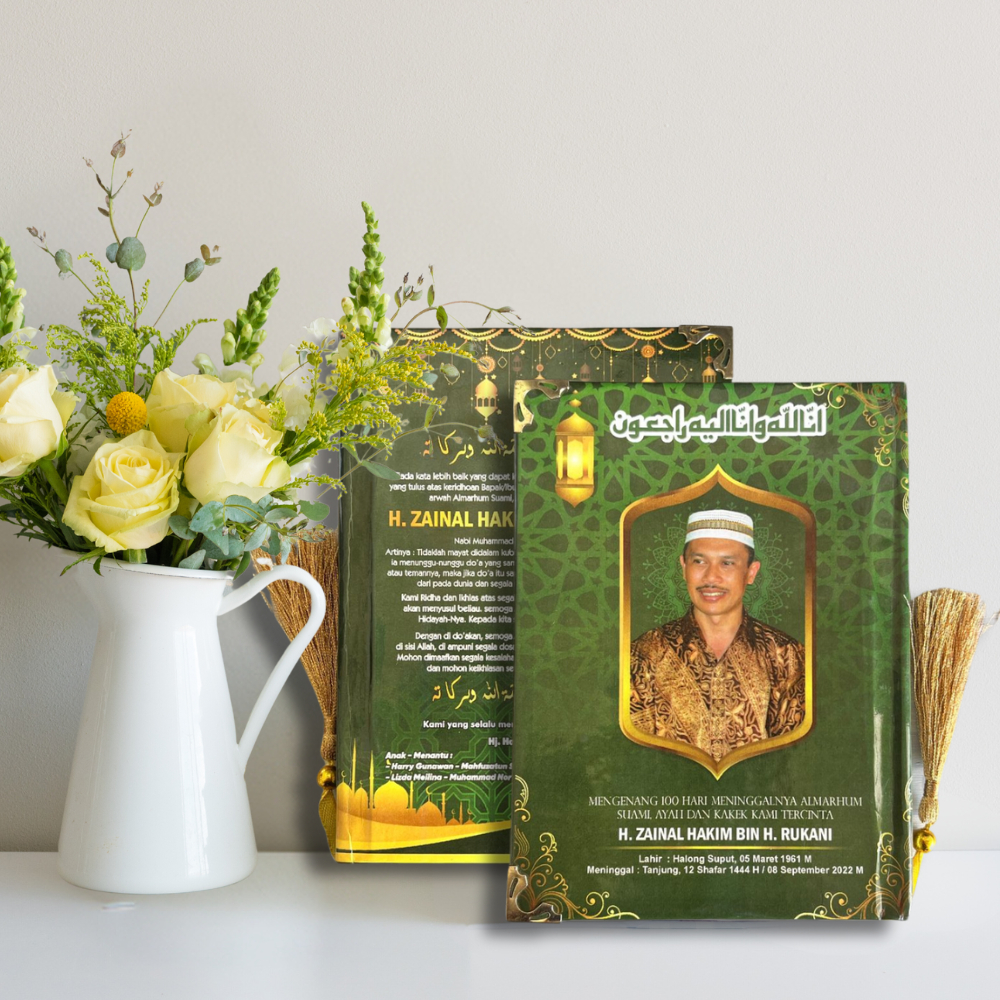 

YASIN HARD/SOFT COVER - KOSTUM REQUEST BERBAGAI UKURAN - MINIMAL PEMBELIAN 100PCS UNTUK HARGA TERTERA