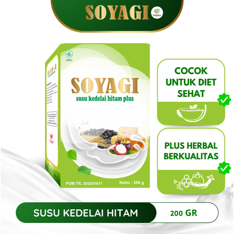 

SOYAGI Susu Kedelai Rendah Kalori Lemak Diet Efektif Seimbang Nutrisi Puasa