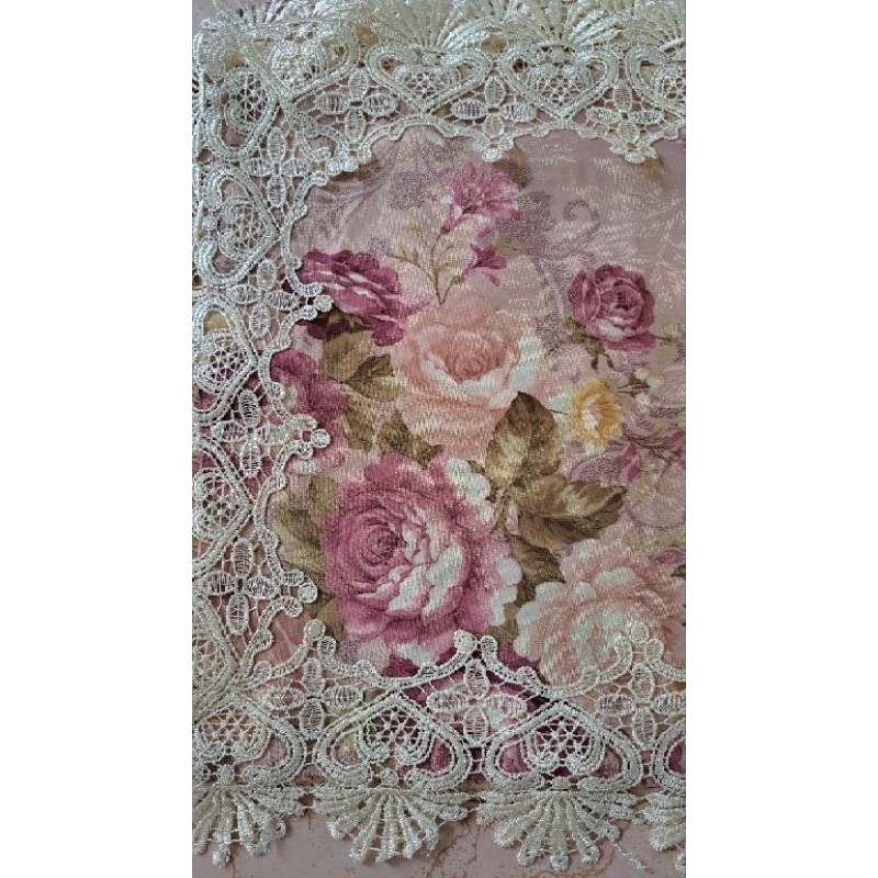 set taplak & sarung bantal sofa (6 pieces)