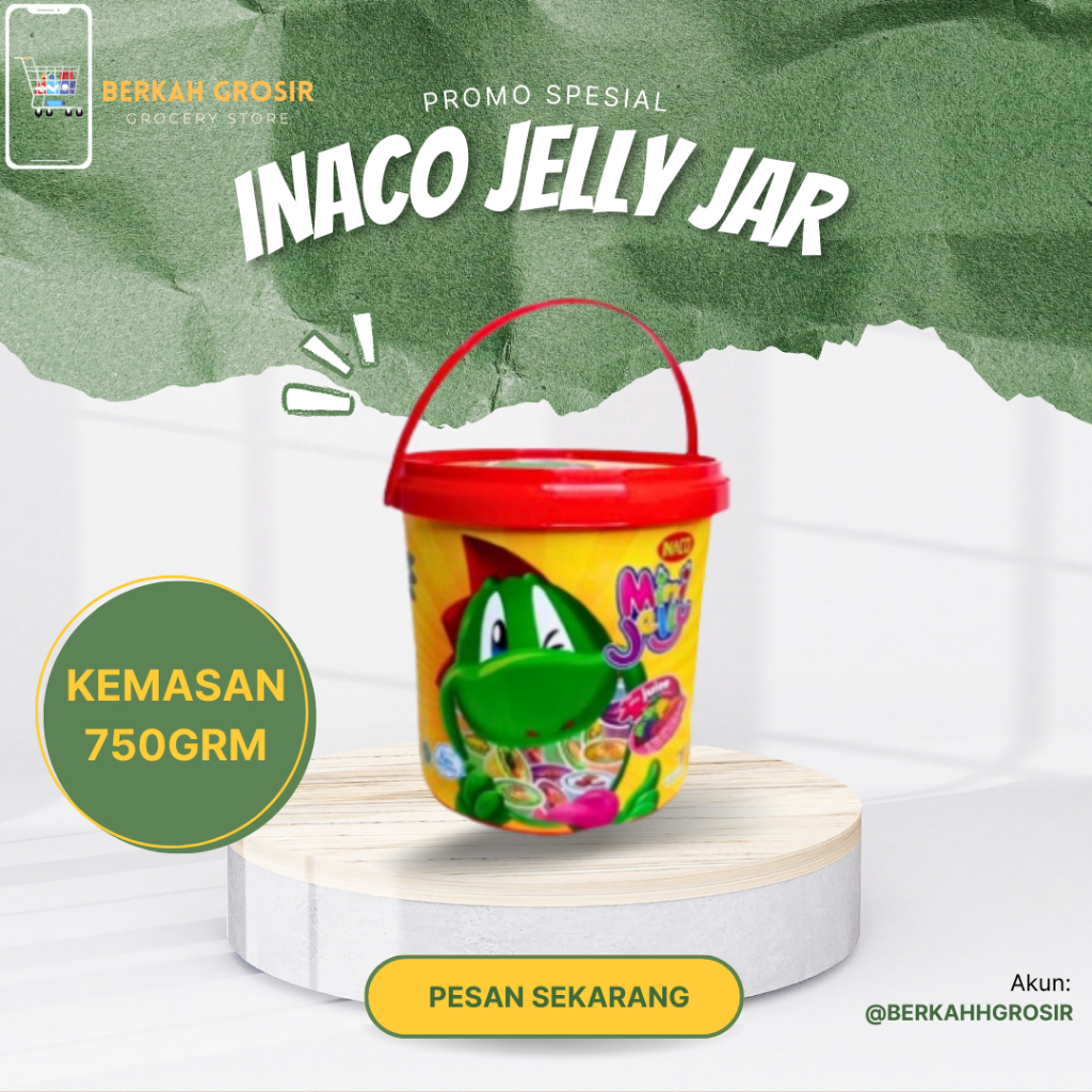 

INACO MINI JELLY JAR ISI 50PCS 750GRM