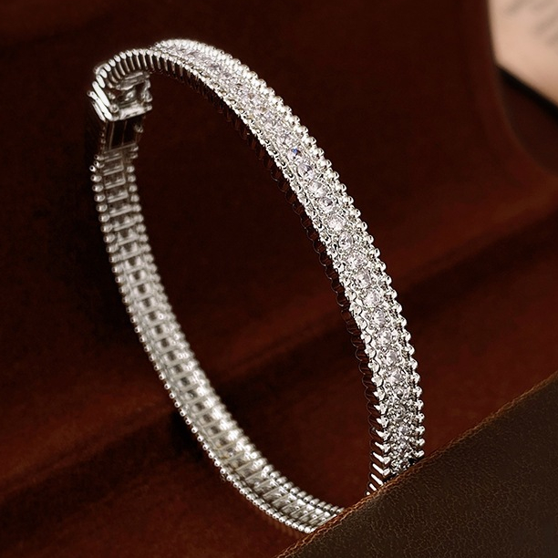 YPY-020 BANGLE GELANG ULIR Rhodium Titanium anti karat Lapis Emas VERY HIGH QUALITY