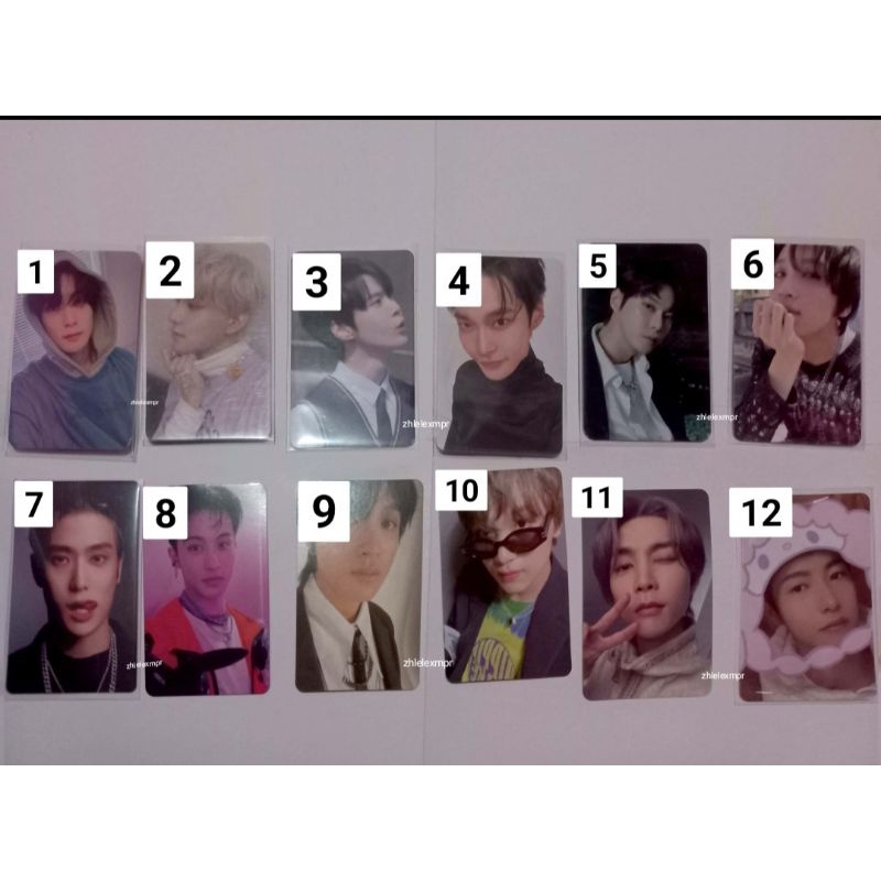 photocard NCT Official haepil, jaehyun melet dll