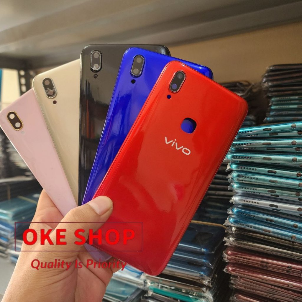 Backdoor Tutup Belakang Hp Vivo V11 / Vivo V11i 1806 Bekdor Back Cover Casing Kesing Vivo 1806