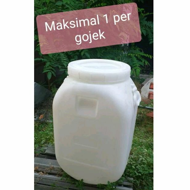 Gentong Air Tong Drum Plastik Tebal