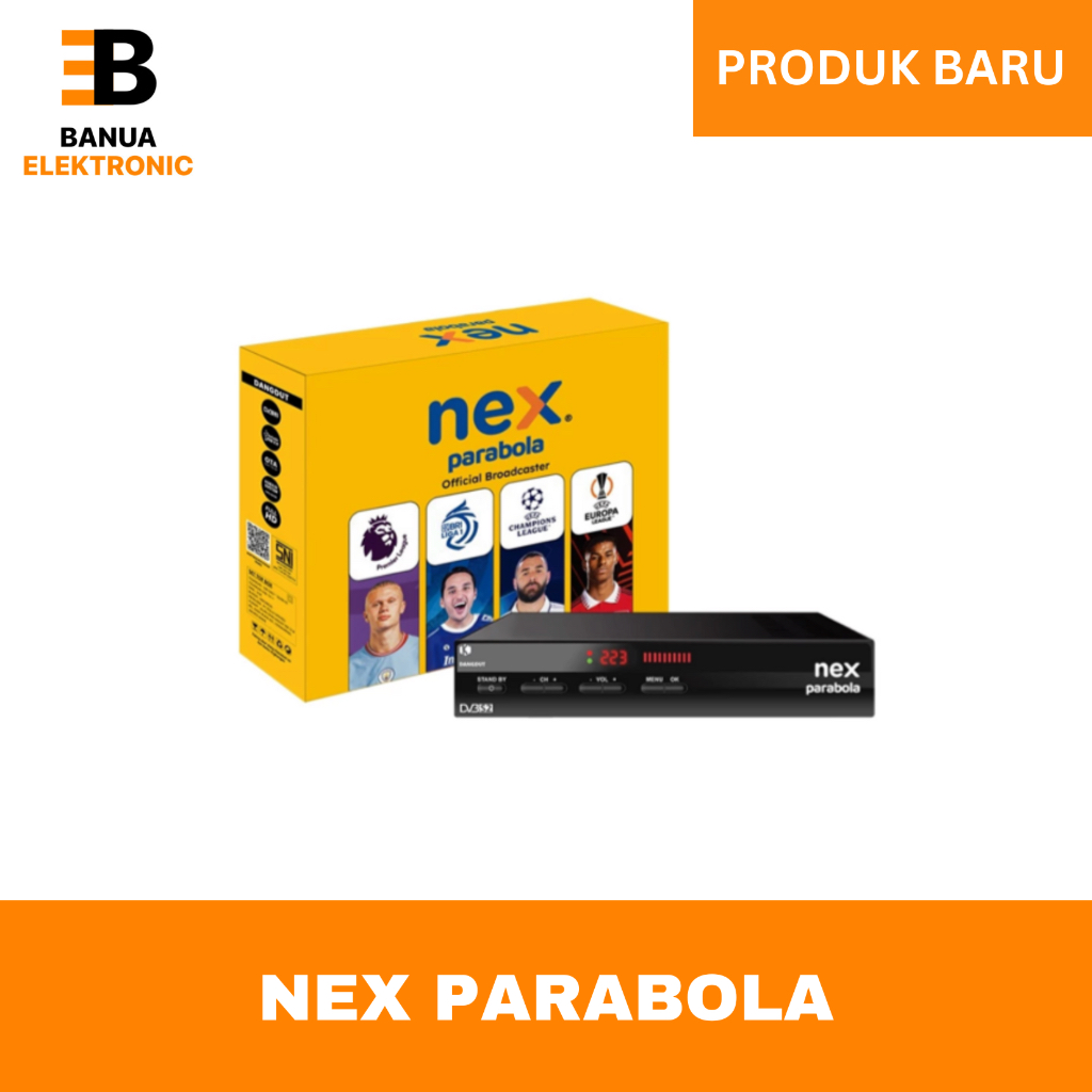 RECEIVER PARABOLA NEX PARABOLA KUNING