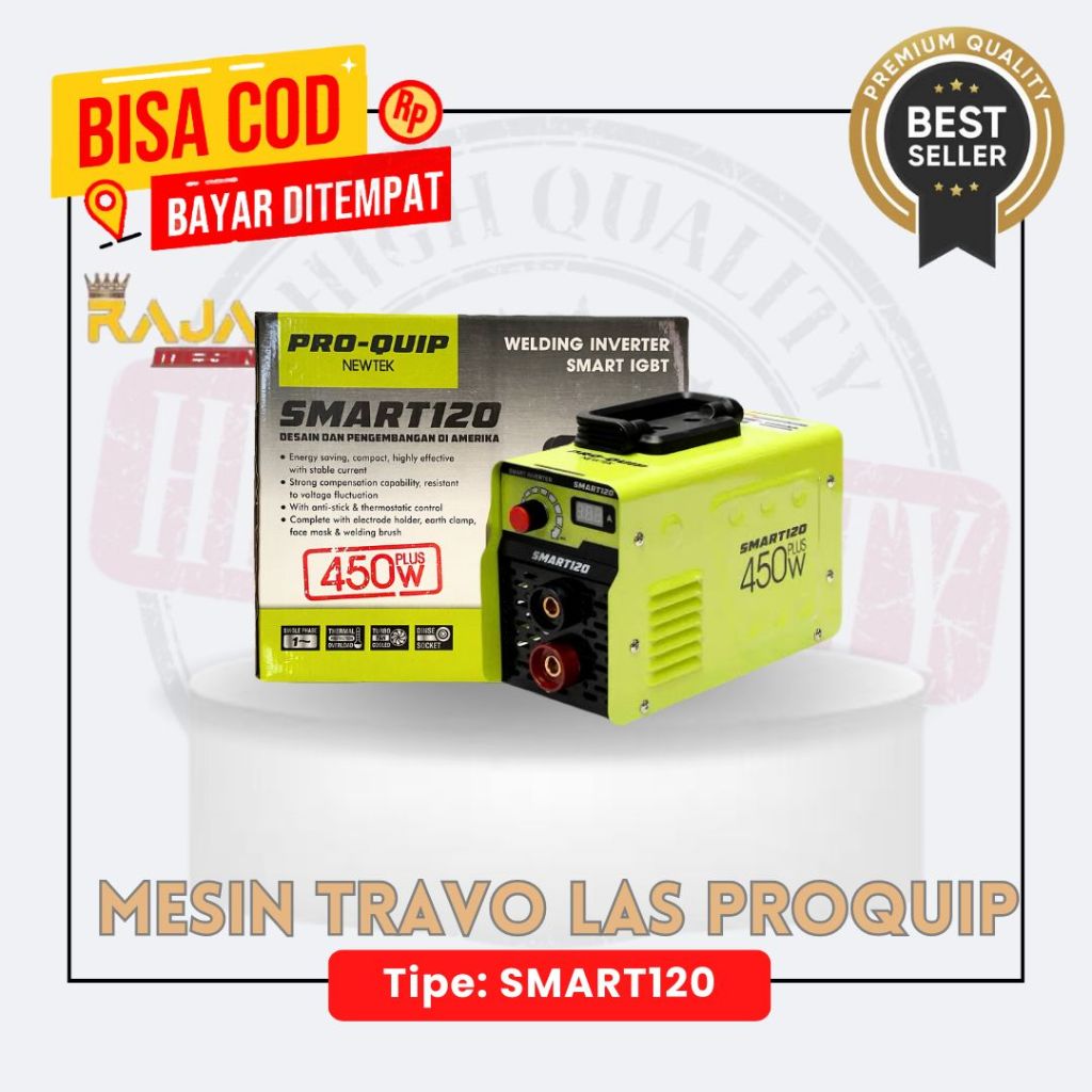 Mesin Travo Las Inverter 450 Watt PROQUIP ORIGINAL /  Mesin Las 450 Watt PROQUIP ORIGINAL 120A / Mes
