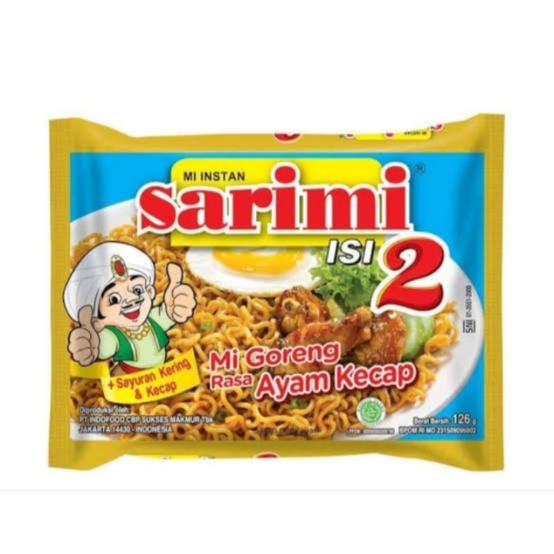 

sarimi isi 2 ayam kecap