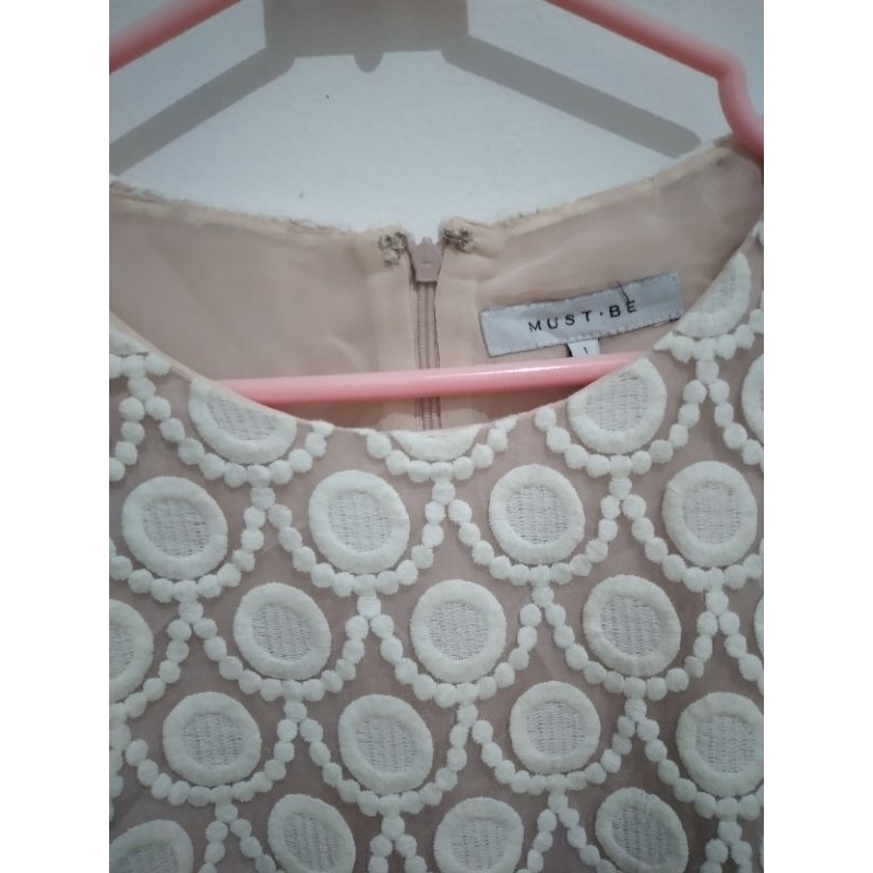 preloved dress brokat