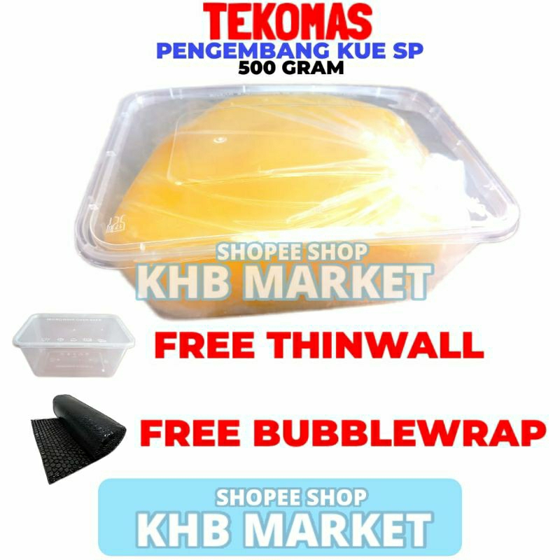 

Pengemulsi Pengembang Kue Murah 500gr Cap Tekomas