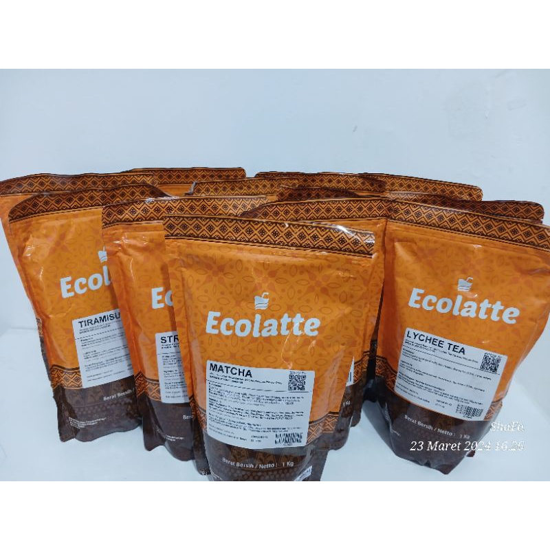 

Bubuk Minuman Matcha Ecolatte