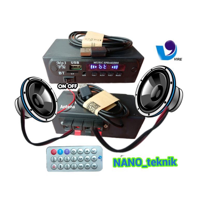 MP3 BLUETOOTH plus AMPLI 5V