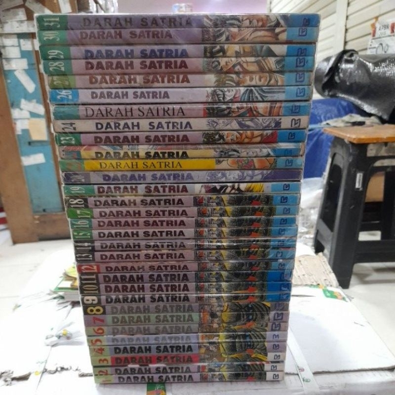 komik darah satria 1-31 tamat