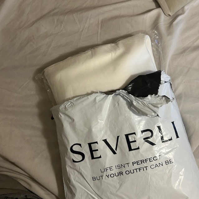 (NEW) Severli High Waist Cullote in White