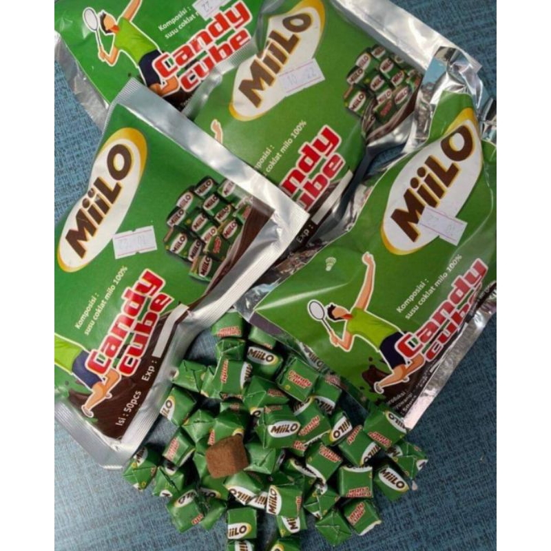 Candy Cube Milo isi 50 Rs
