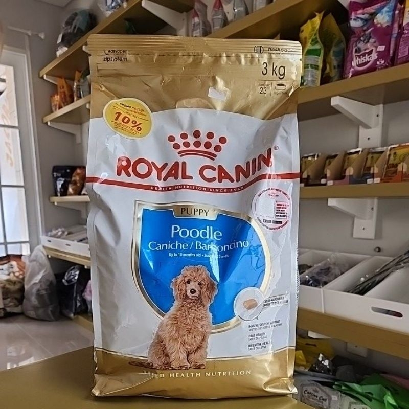 ROYAL CANIN POODLE PUPPY 3kg  /  DOG FOOD RC JUNIOR PUPPY 3KG FRESHPACK