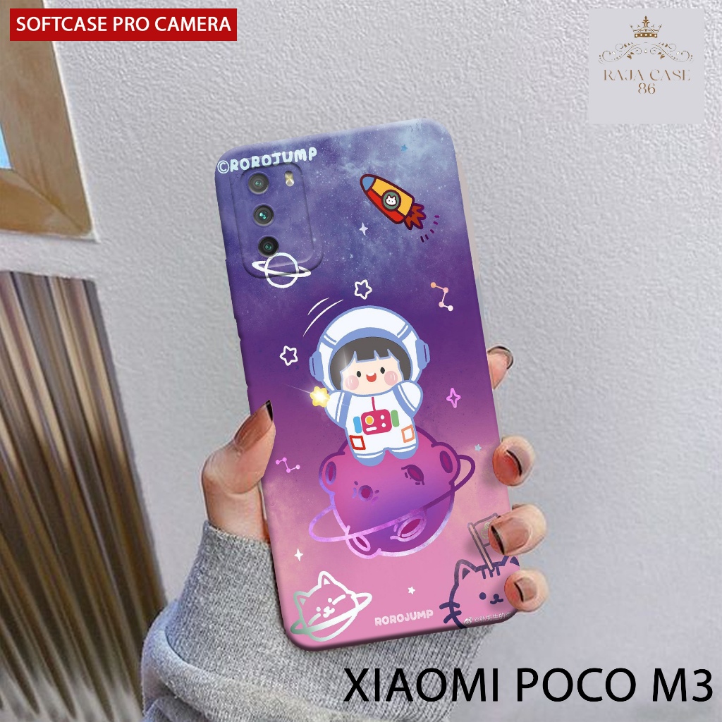 Case Poco M3 4g Terbaru - Rajacase - casing Poco M3 - Motif case Cartoon - Pelindung handphone - POC