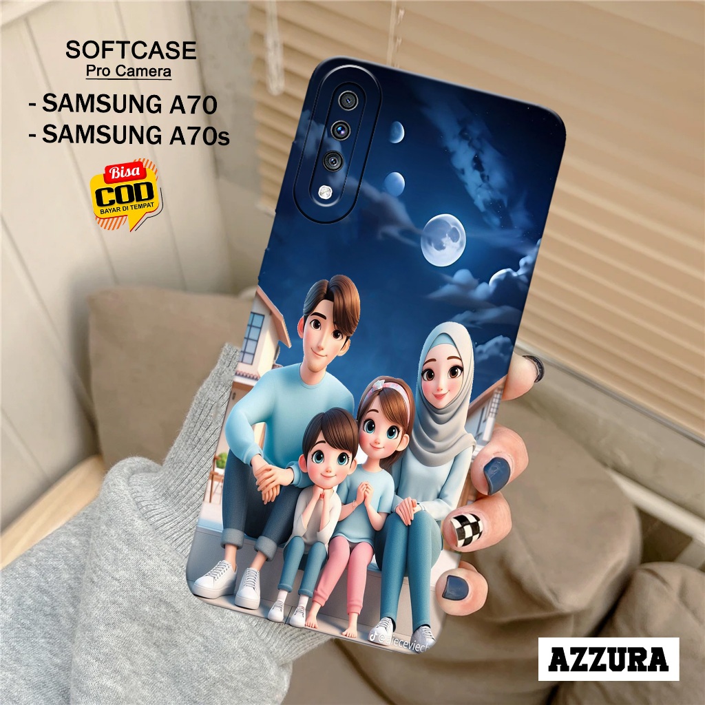 AZZURA - Case Samsung A70 / A70s Terbaru - Fashion Case Pasangan - Casing Hp Samsung A70 / A70s Terb