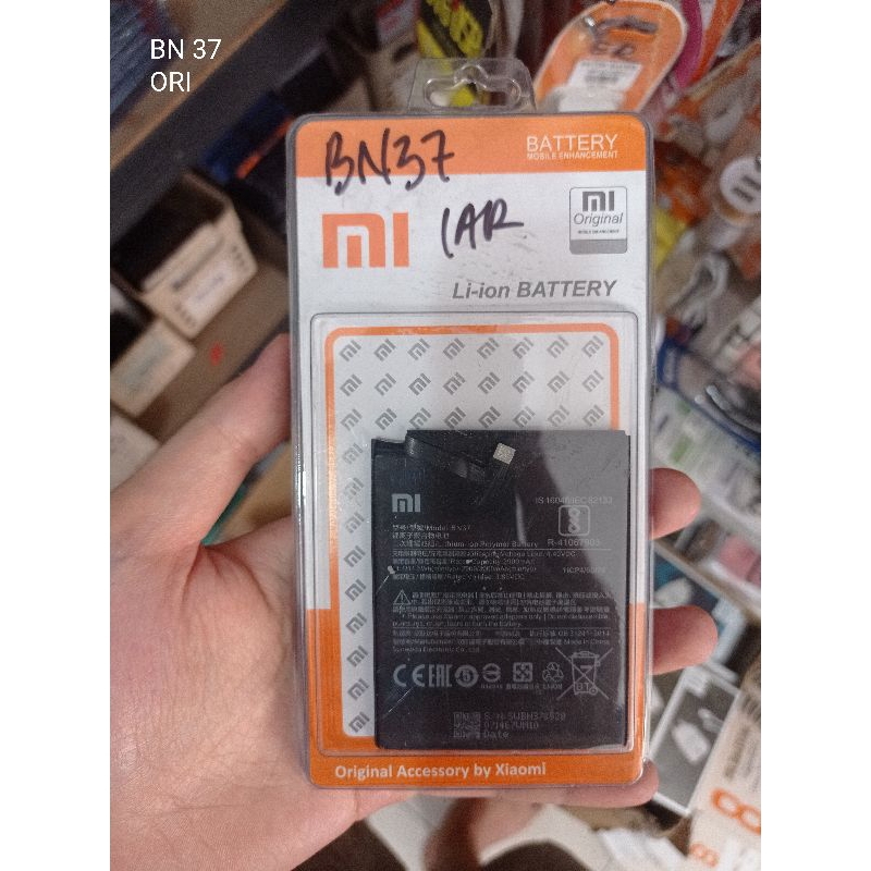 BATRE BATERAI HP MODEL BN37 XIAOMI REDMI 6 / REDMI 6A ORI