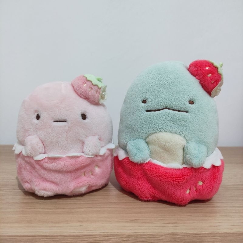 boneka sumikko / sumikko gurashi / sumikko strawberry